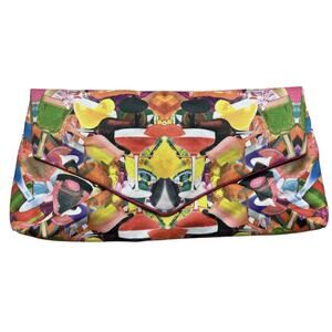 AVAF x Maria Brito Clutch Handbag Multicolor NYC Pop Streetwear Artsy Unique